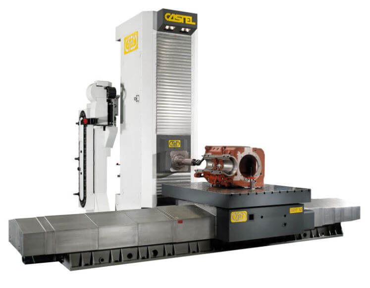 意大利FPT卧式落地式镗铣床Castel系列